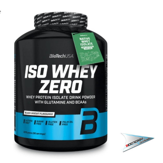 Biotech-ISO WHEY ZERO  2270 gr. Black Biscuit  